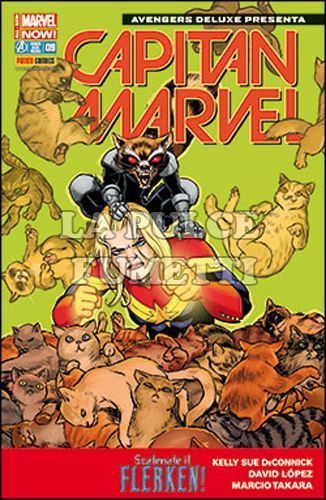 AVENGERS DELUXE PRESENTA # 9 - CAPITAN MARVEL 2 - ALL-NEW MARVEL NOW!